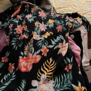 Fun Hawaiian cotton jumpsuit.